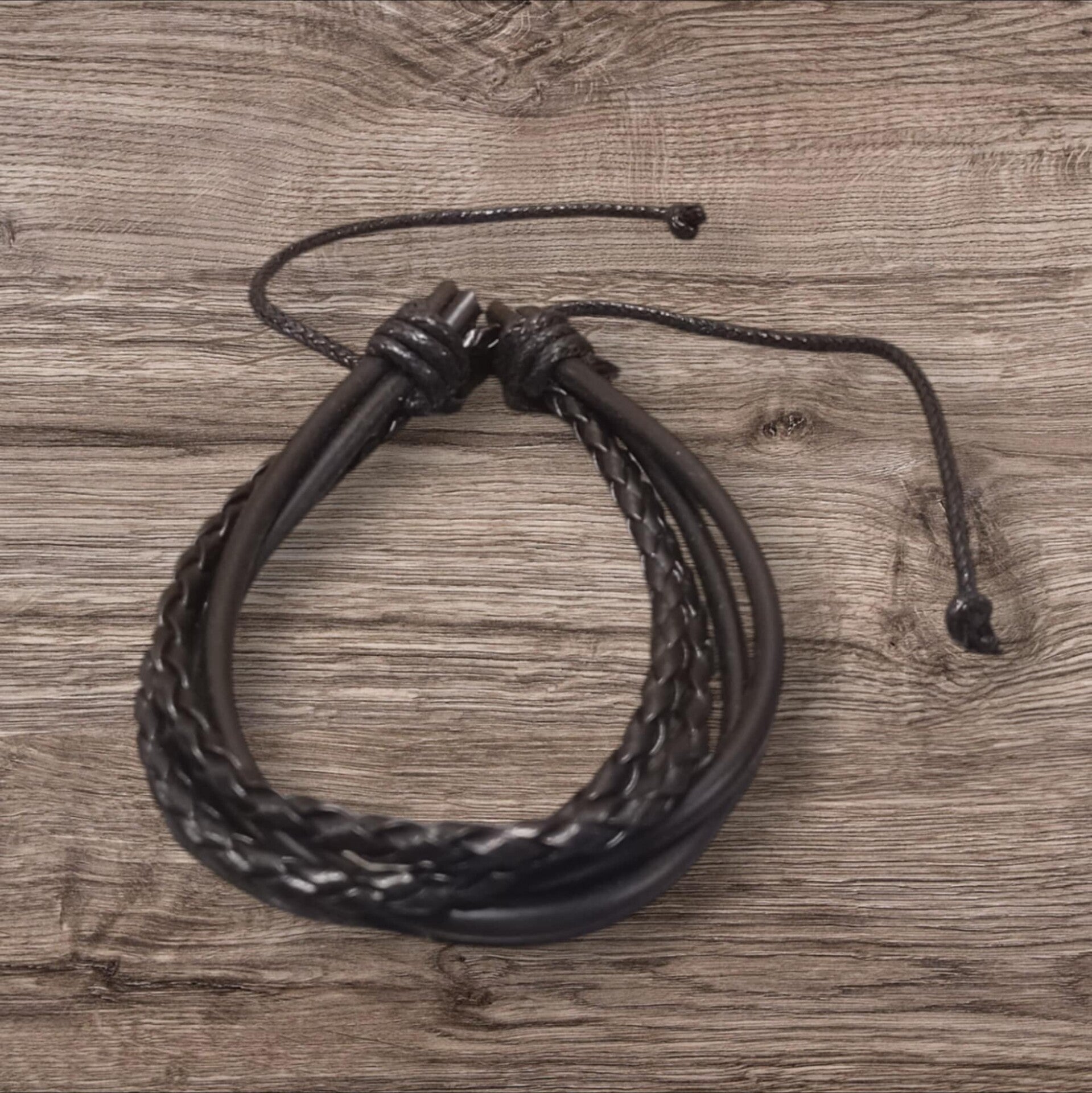 Bracelet homme en simili cuir