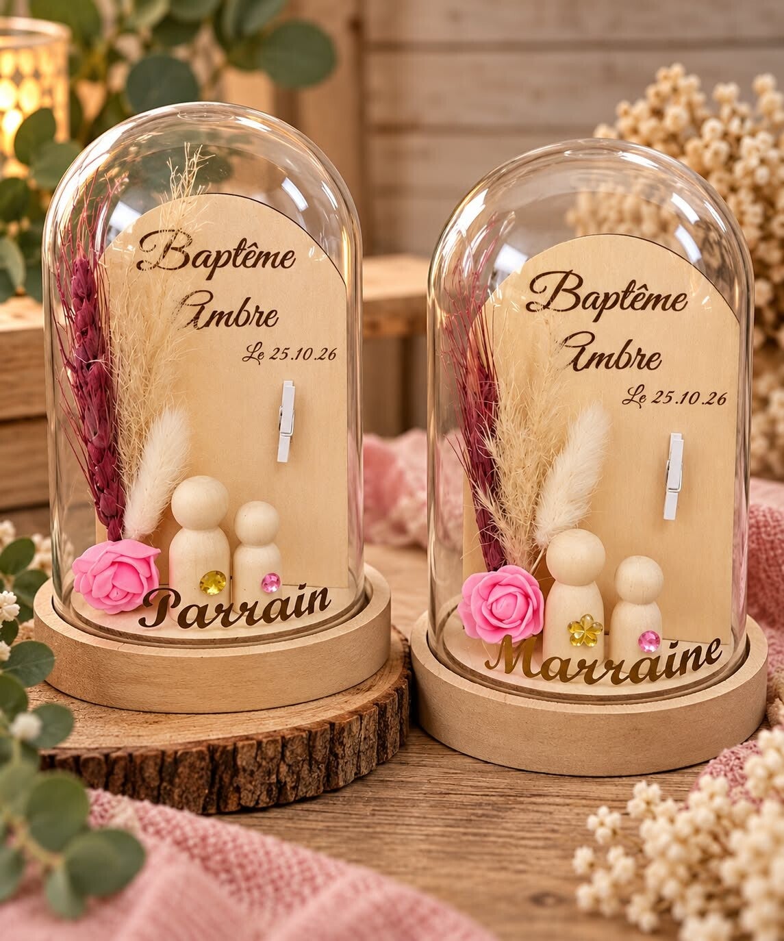 Cloche personnage personnalisée - Modèle 100% personnalisable selon vos souhaits