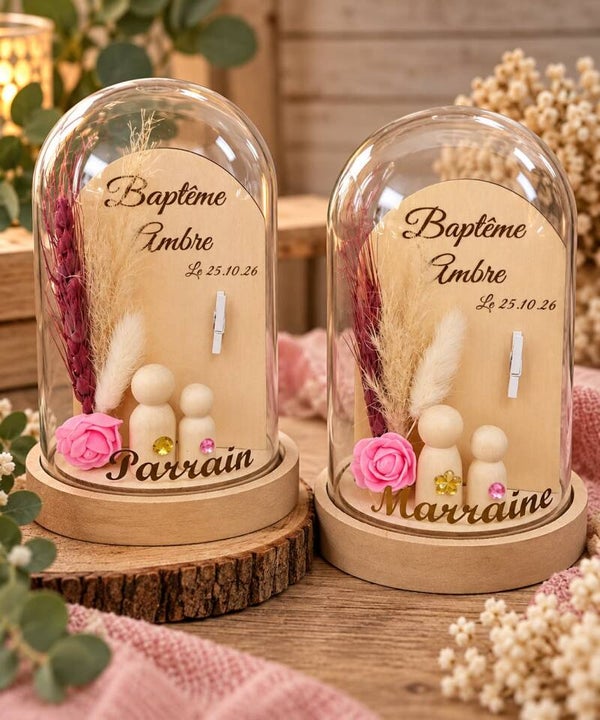 Cloche personnage personnalisée - Modèle 100% personnalisable selon vos souhaits