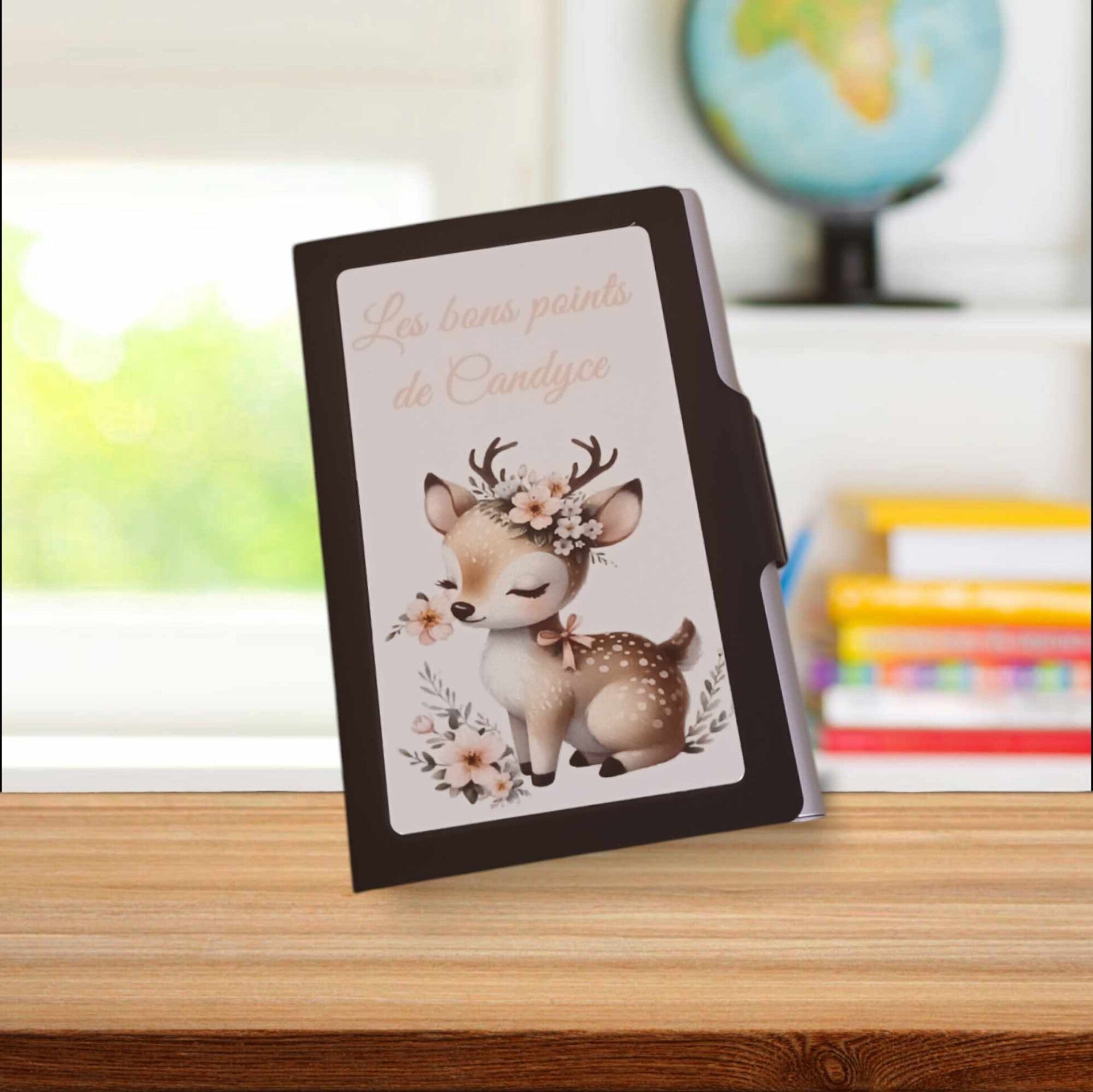 Boîte à bons points personnalisée - Modèle faon