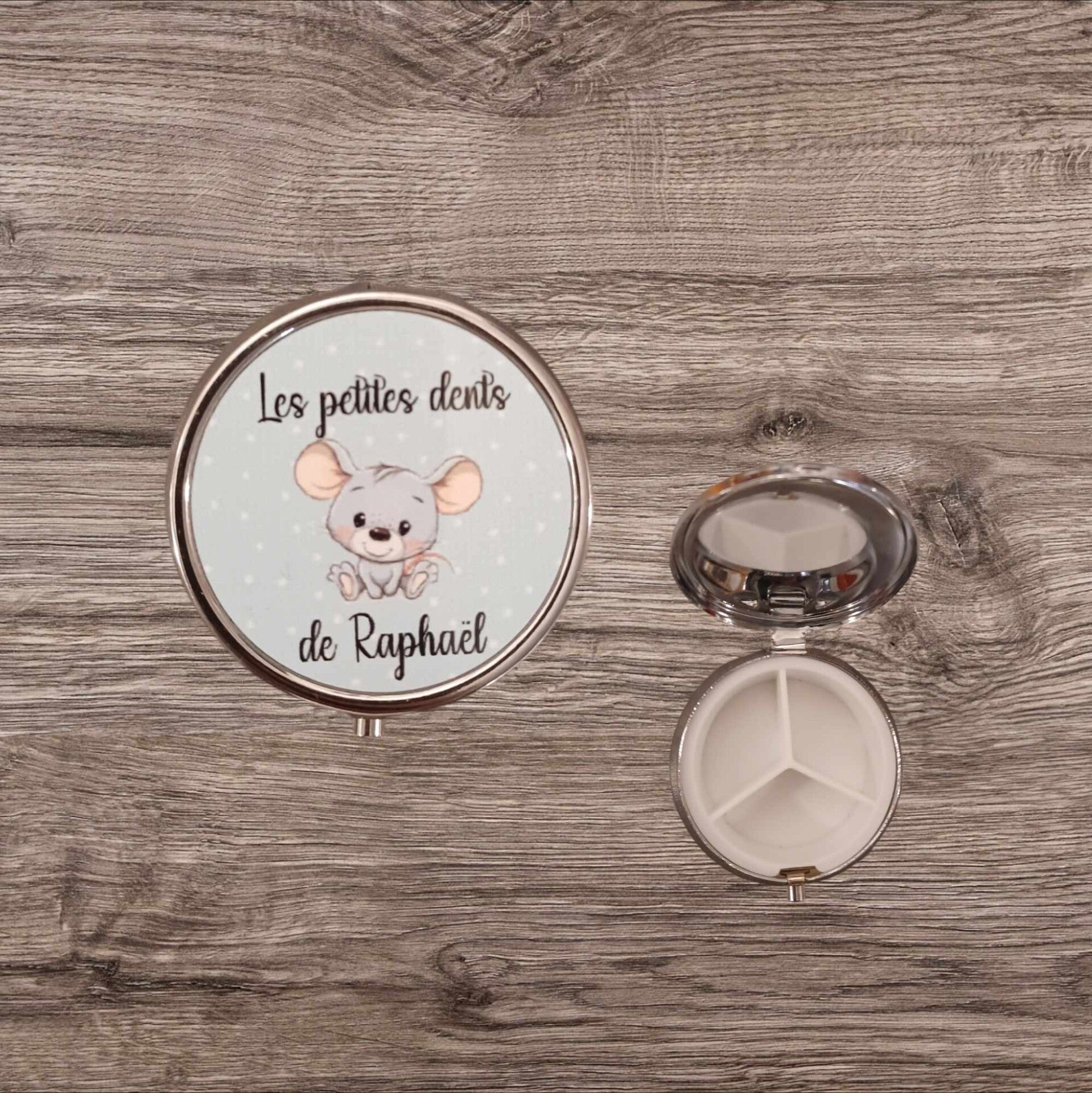 Boîte à dents personnalisée - Modèle souris