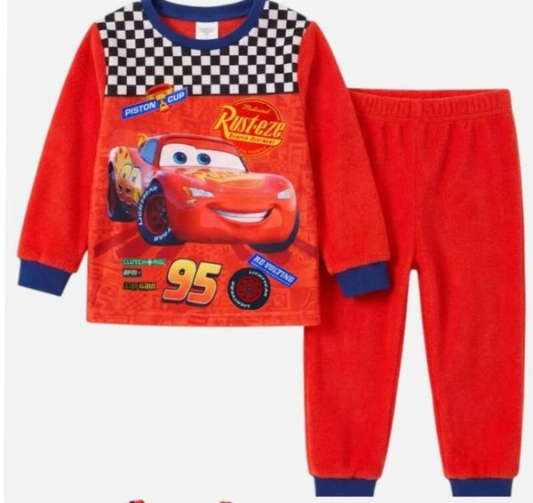 Pyjama polaire enfant Cars - Ensemble chaud Flash McQueen