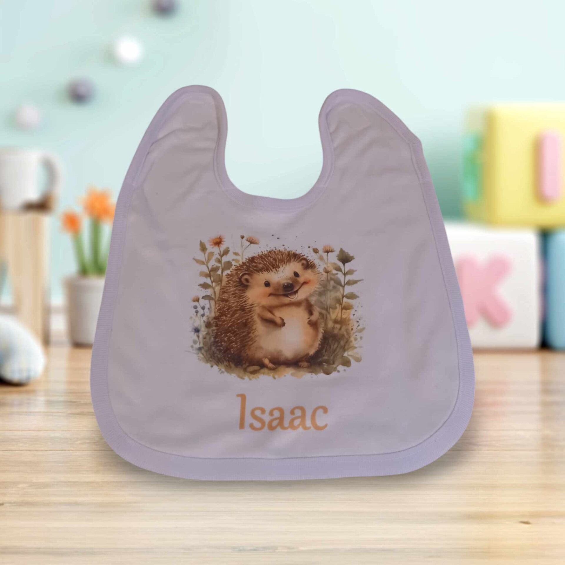 Bavoir personnalisé - Modèle hérisson