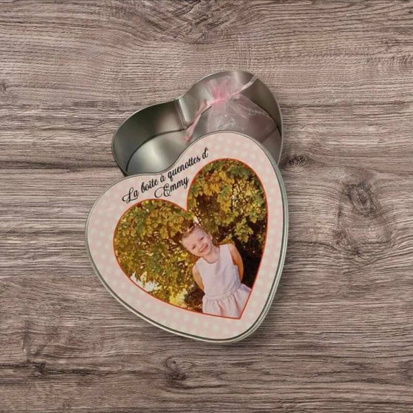 Boîte à dents personnalisée - Modèle photo