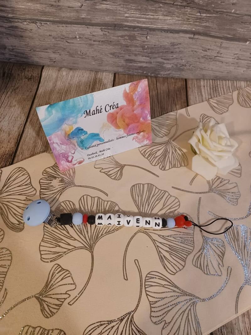 Bleu ciel/Noir/Rouge - Mickey