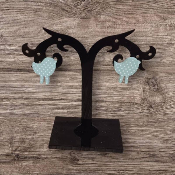 Boucles d'oreilles - Modèle oiseau