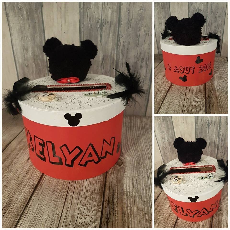 Thème Mickey - Rouge/Noir/Blanc