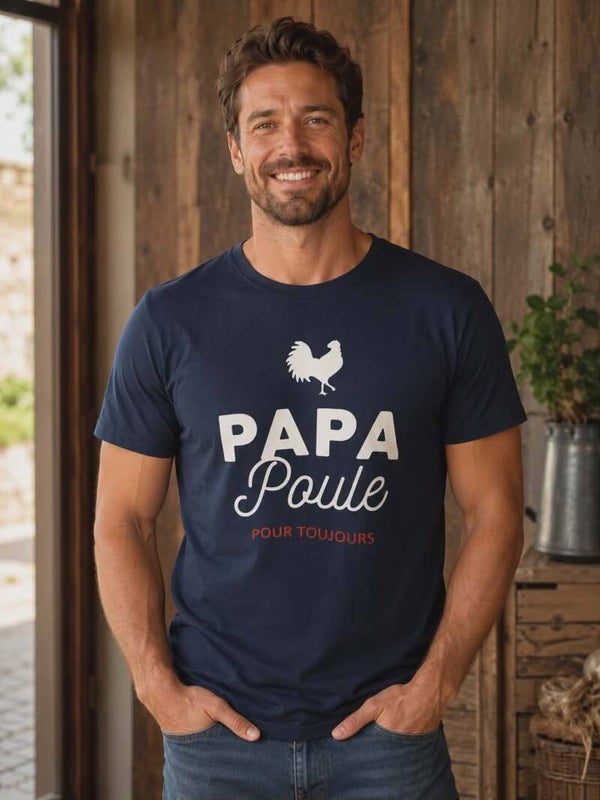 T-shirt adulte personnalisé - Modèle coq