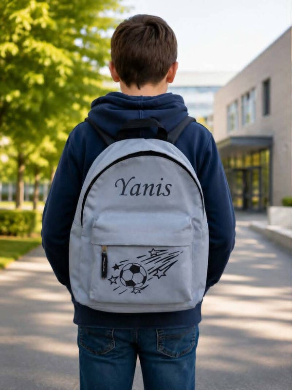 Sac à dos classique (petit format) - Modèle ballon de football