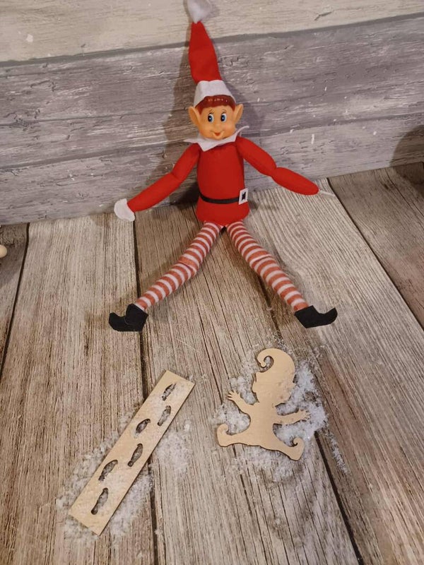 Kit pochoirs lutin farceur