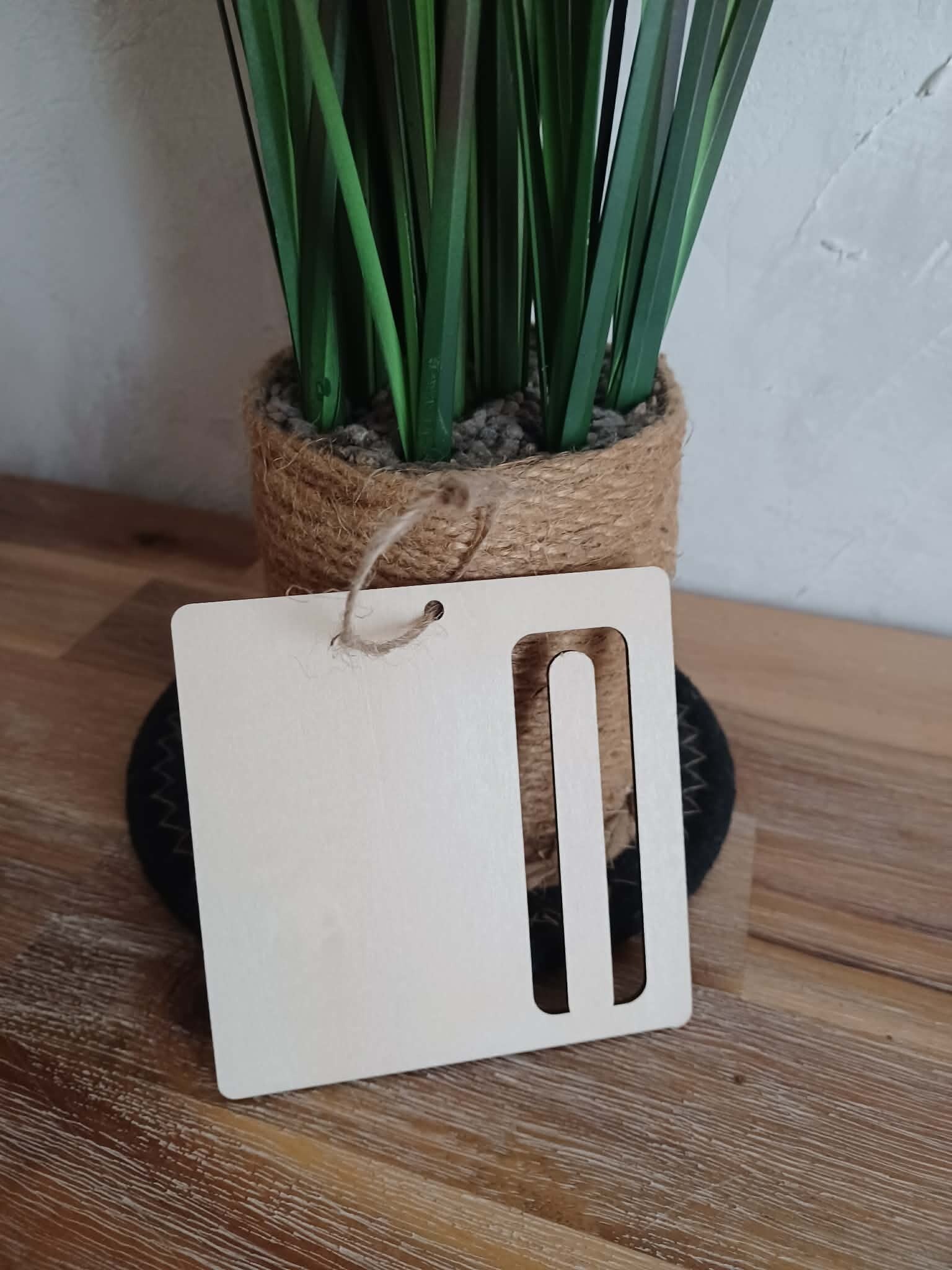 Carte porte billet en bois personnalisée - Modèle 100% personnalisable selon vos souhaits