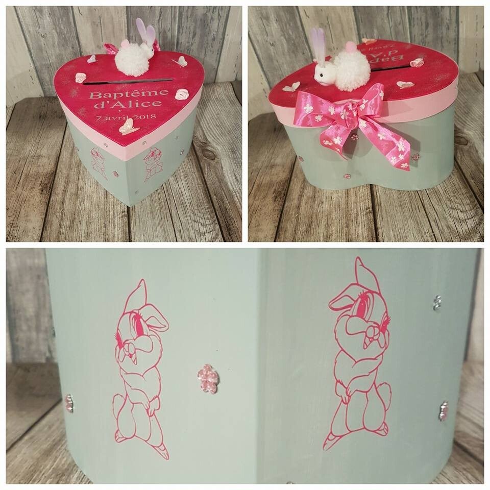 Thème lapin - Rose/Gris/Blanc