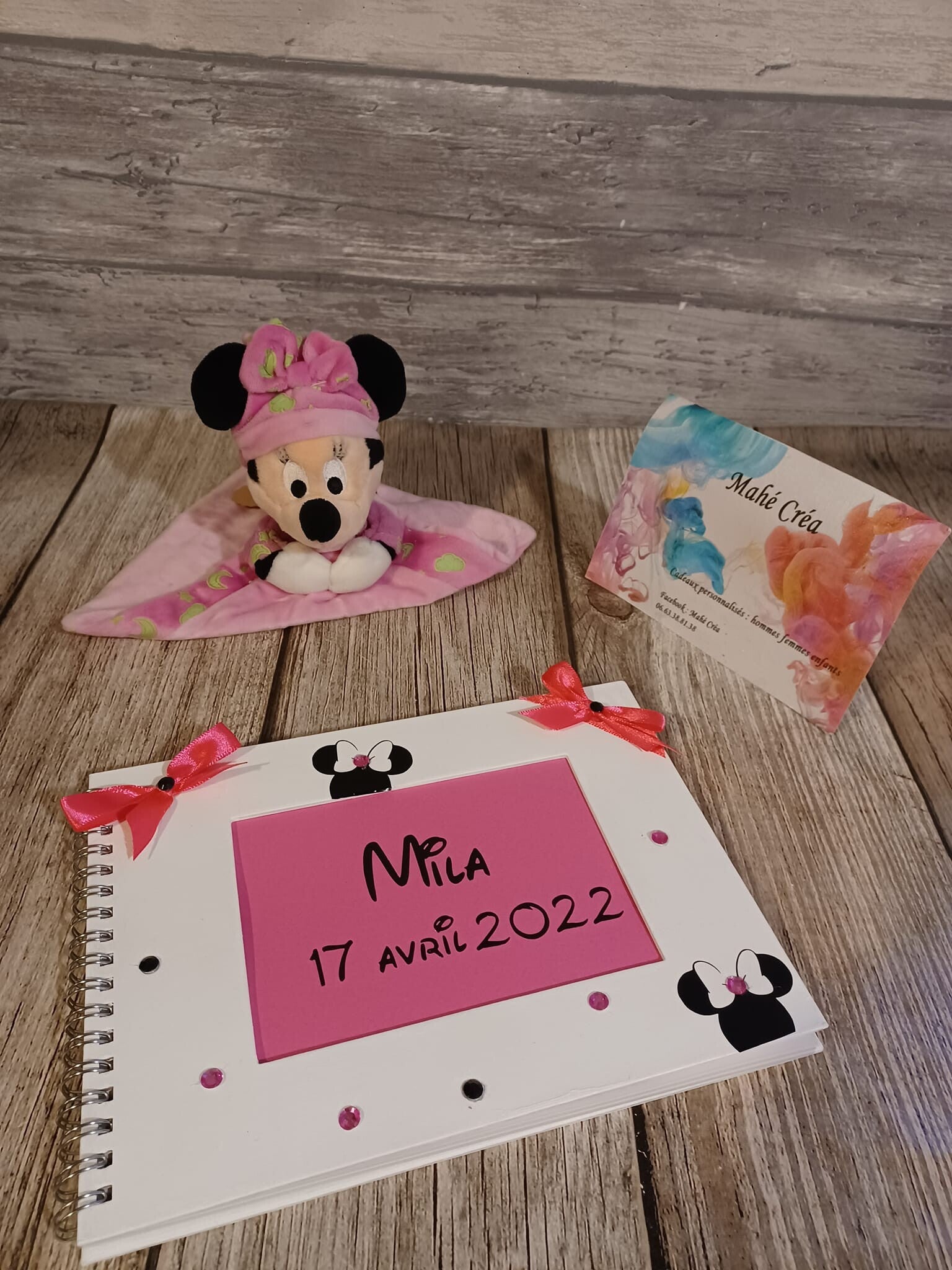 Thème Minnie - Blanc/Noir/Rose