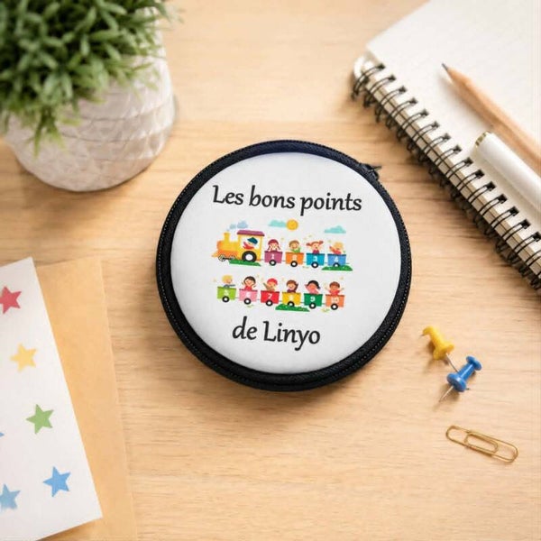 Trousse à bons points personnalisée - Modèle train