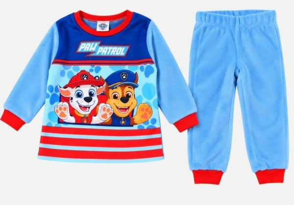 Pyjama polaire enfant Pat Patrouille 2 ans - Ensemble chaud Chase et Marcus