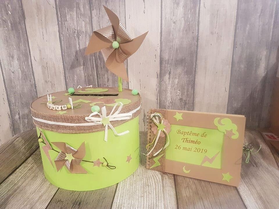 Thème moulin - Marron/Vert