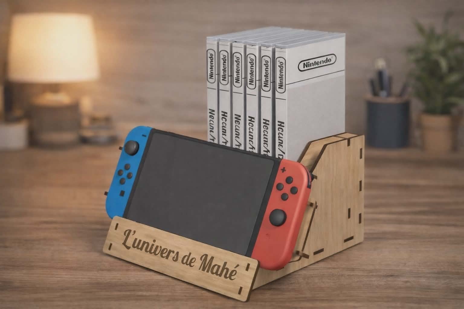 Support console Switch personnalisé - Modèle 100% personnalisable selon vos souhaits