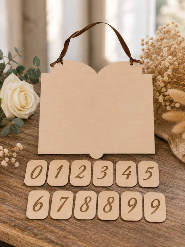 Book tracker / Compteur de livres personnalisé - Modèle 100% personnalisable selon vos souhaits