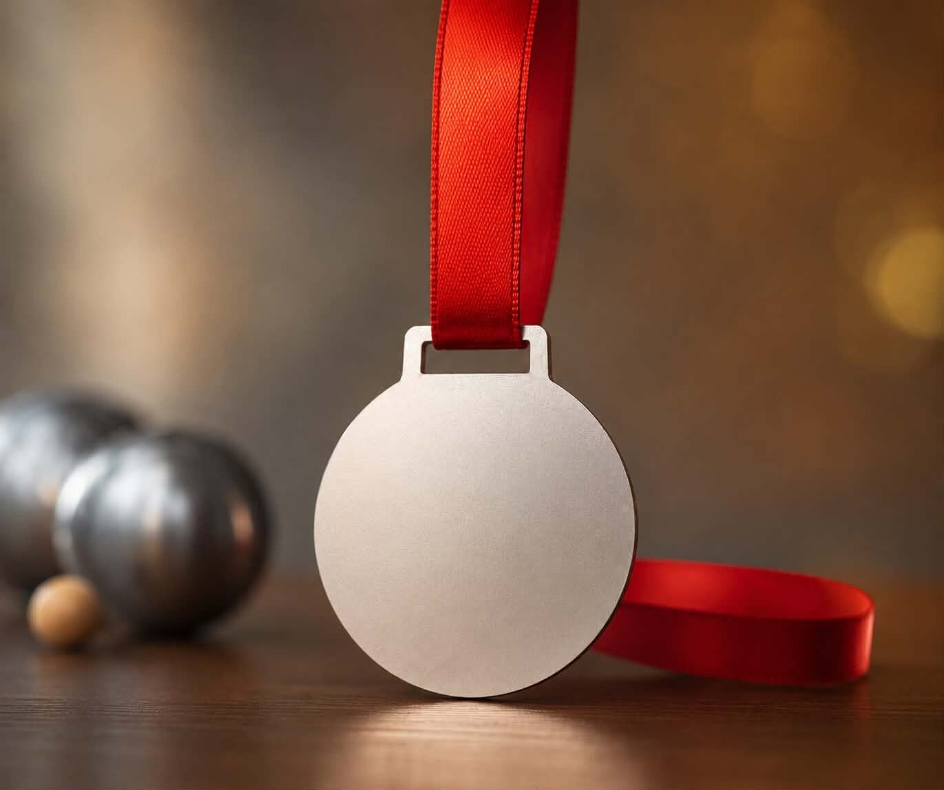 Médaille en bois personnalisée - Modèle 100% personnalisable selon vos souhaits