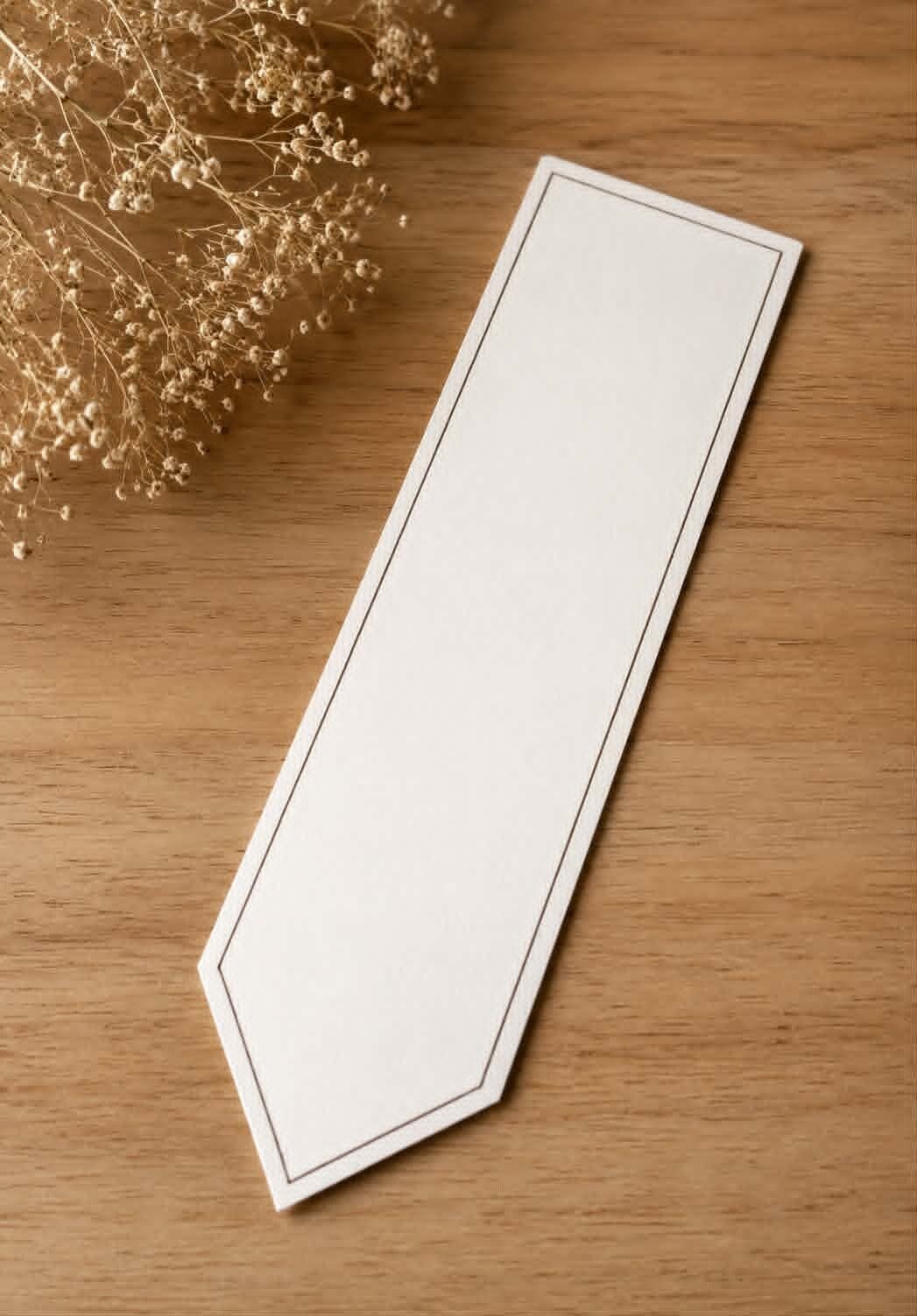 Marque page simili cuir personnalisé - Modèle 100% personnalisable selon vos souhaits