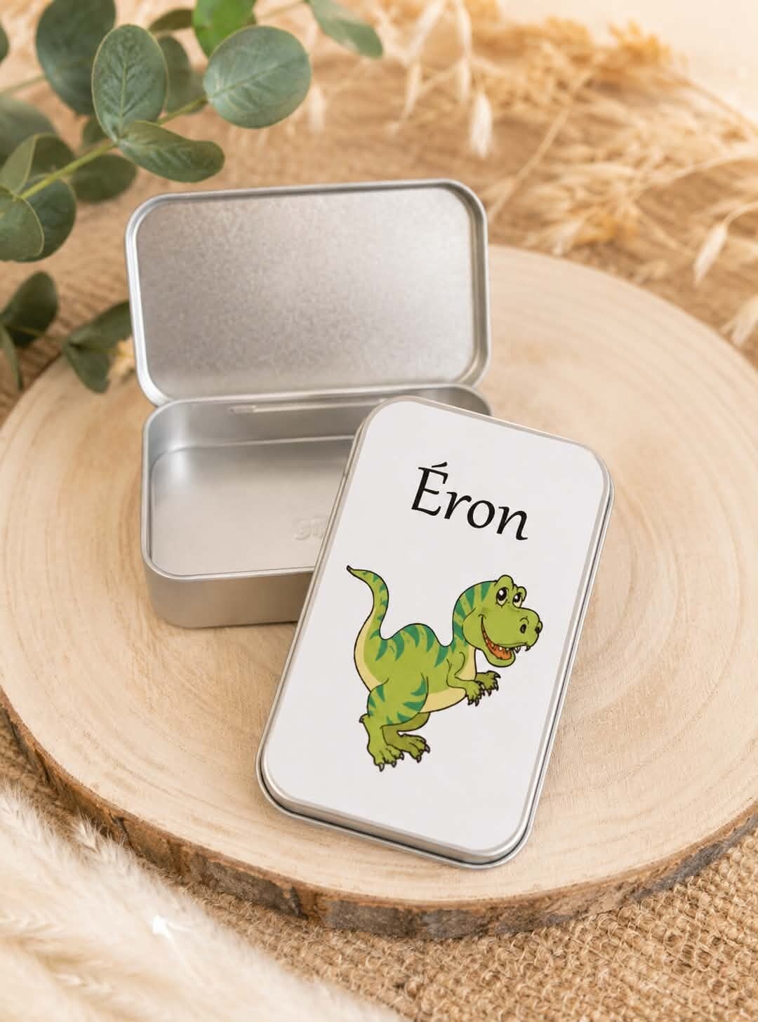 Boîte à bons points personnalisée - Modèle dinosaure
