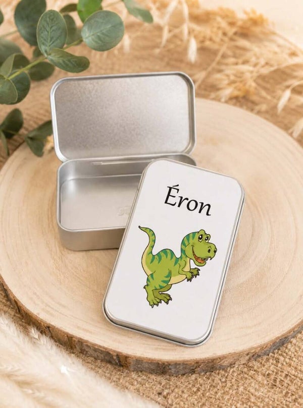Boîte à bons points personnalisée - Modèle dinosaure