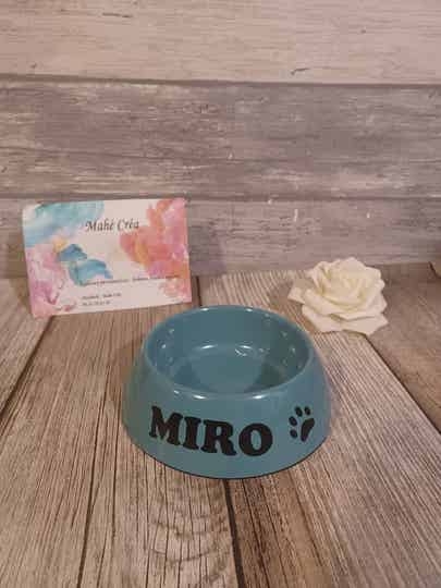 Gamelle personnalisée - Modèle patte de chien