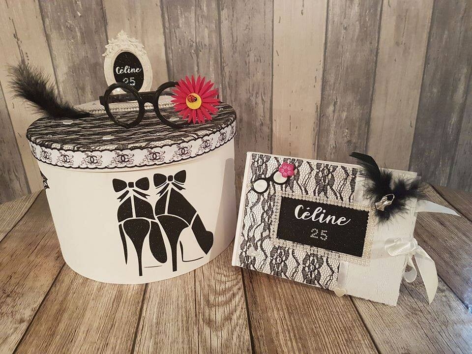 Thème dentelle/mode - Noir/Blanc