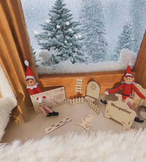 Kit complet du lutin farceur - Modèle 100% personnalisable selon vos souhaits