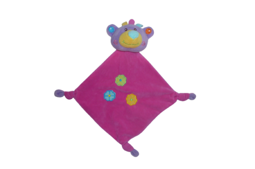 Doudou à personnalisé - Modèle ourson multicolore