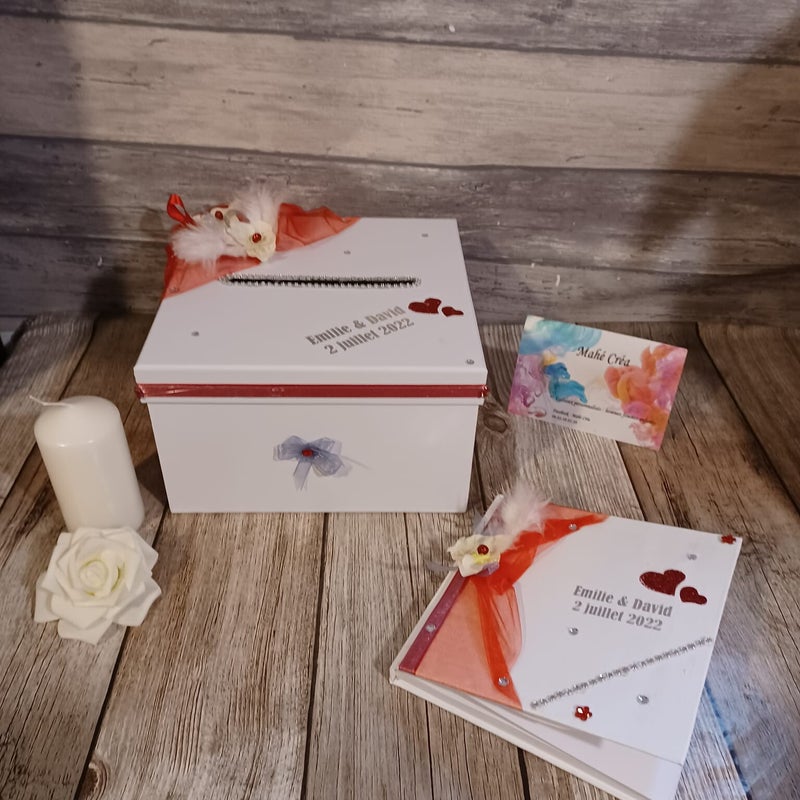 Thème coeur - Rouge/Blanc