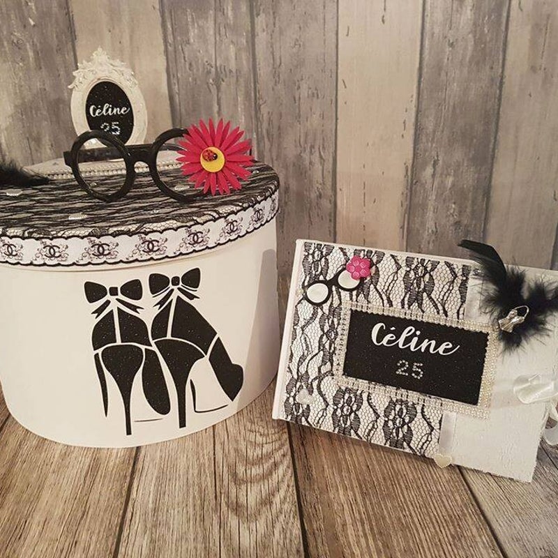 Thème mode/dentelle - Noir/Blanc