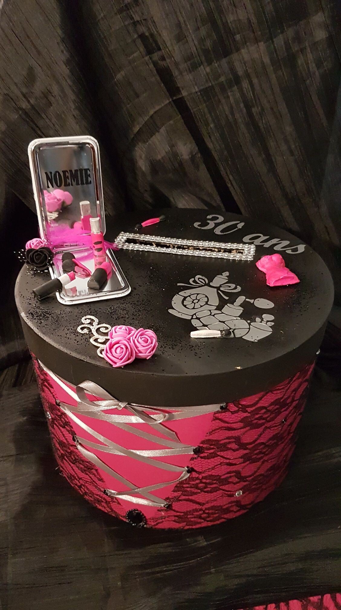 Thème modo - Noir/Argenté/Rose