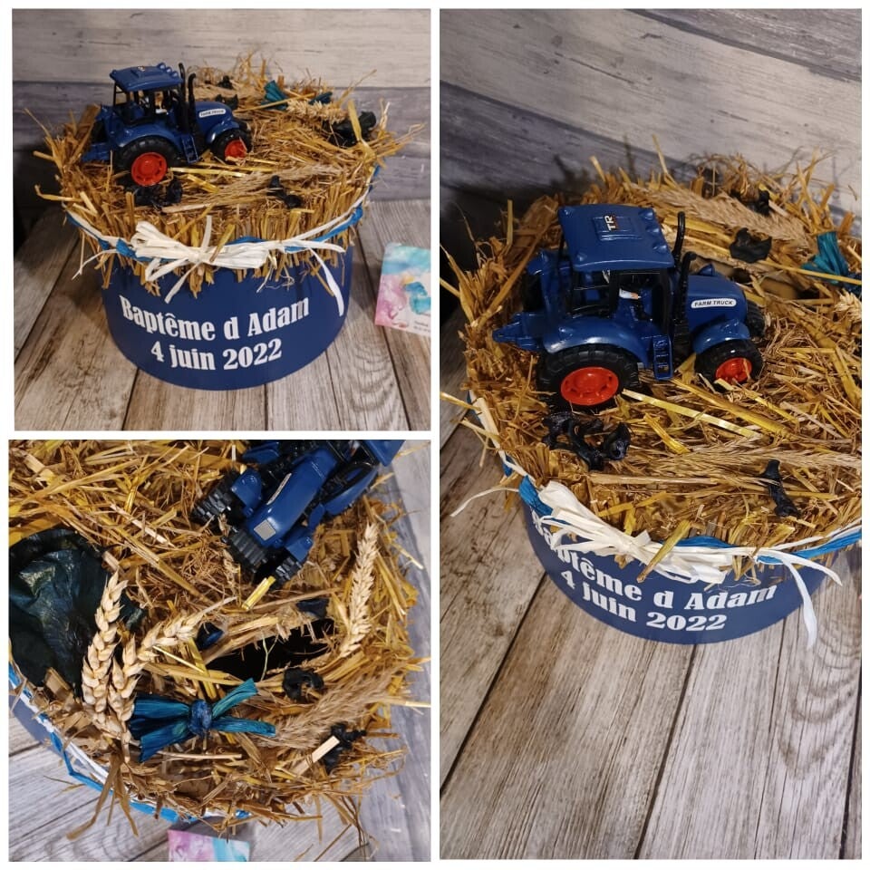 Thème agriculture - Bleu/Blanc