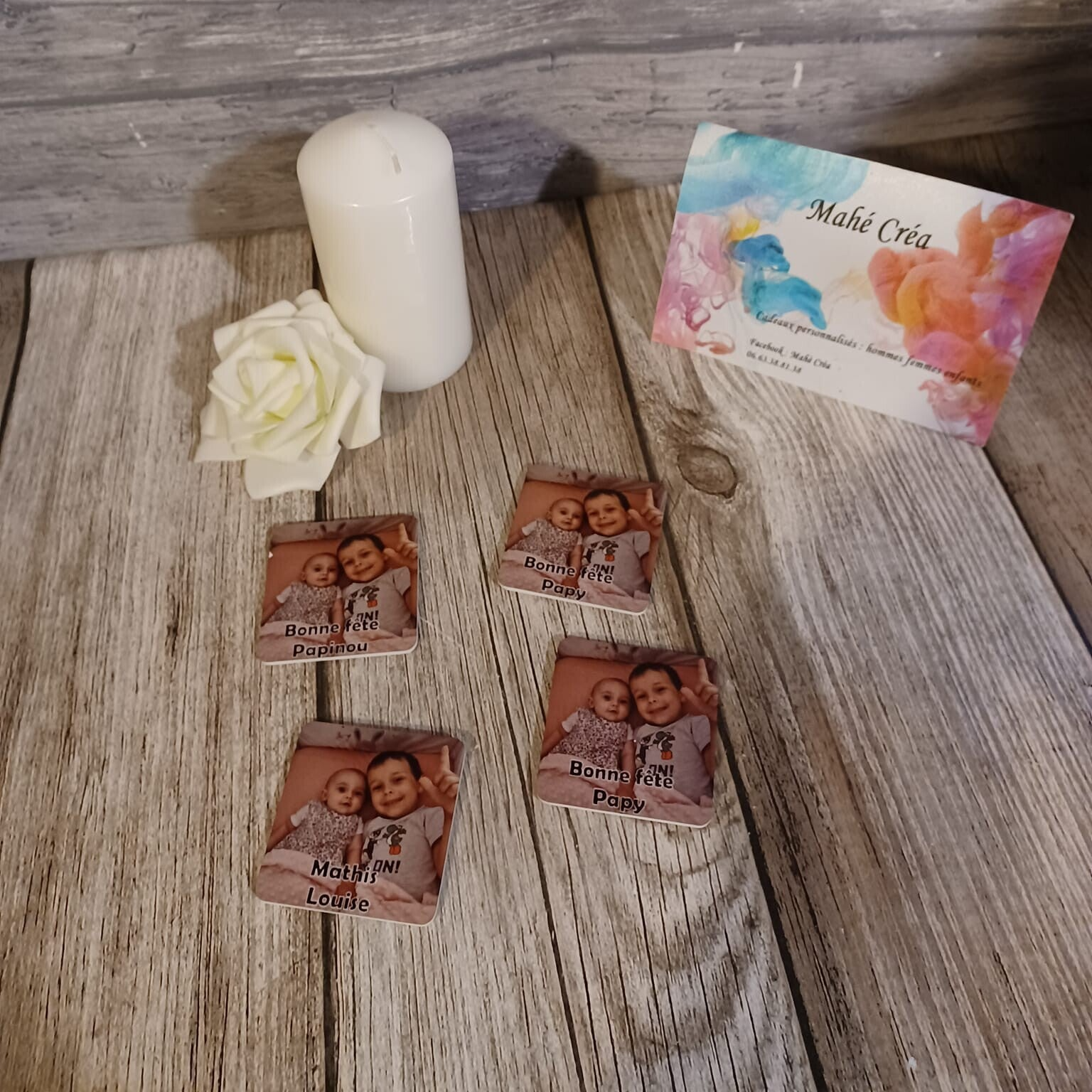 Magnet personnalisé - Modèle photo