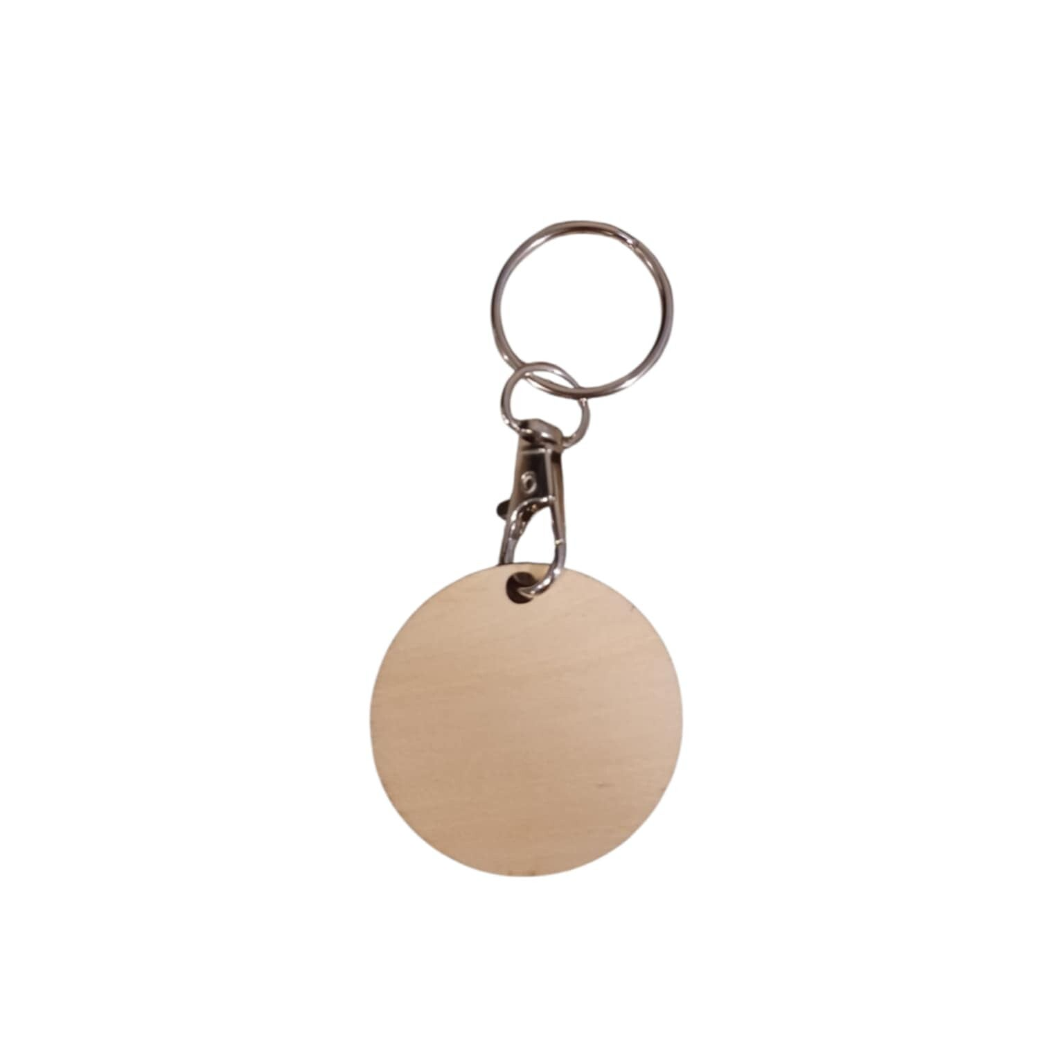 Etiquette ronde en bois personnalisée - Modèle 100% personnalisable selon vos souhaits