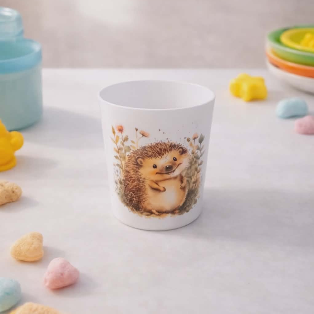Gobelet polymère personnalisé - Modèle hérisson