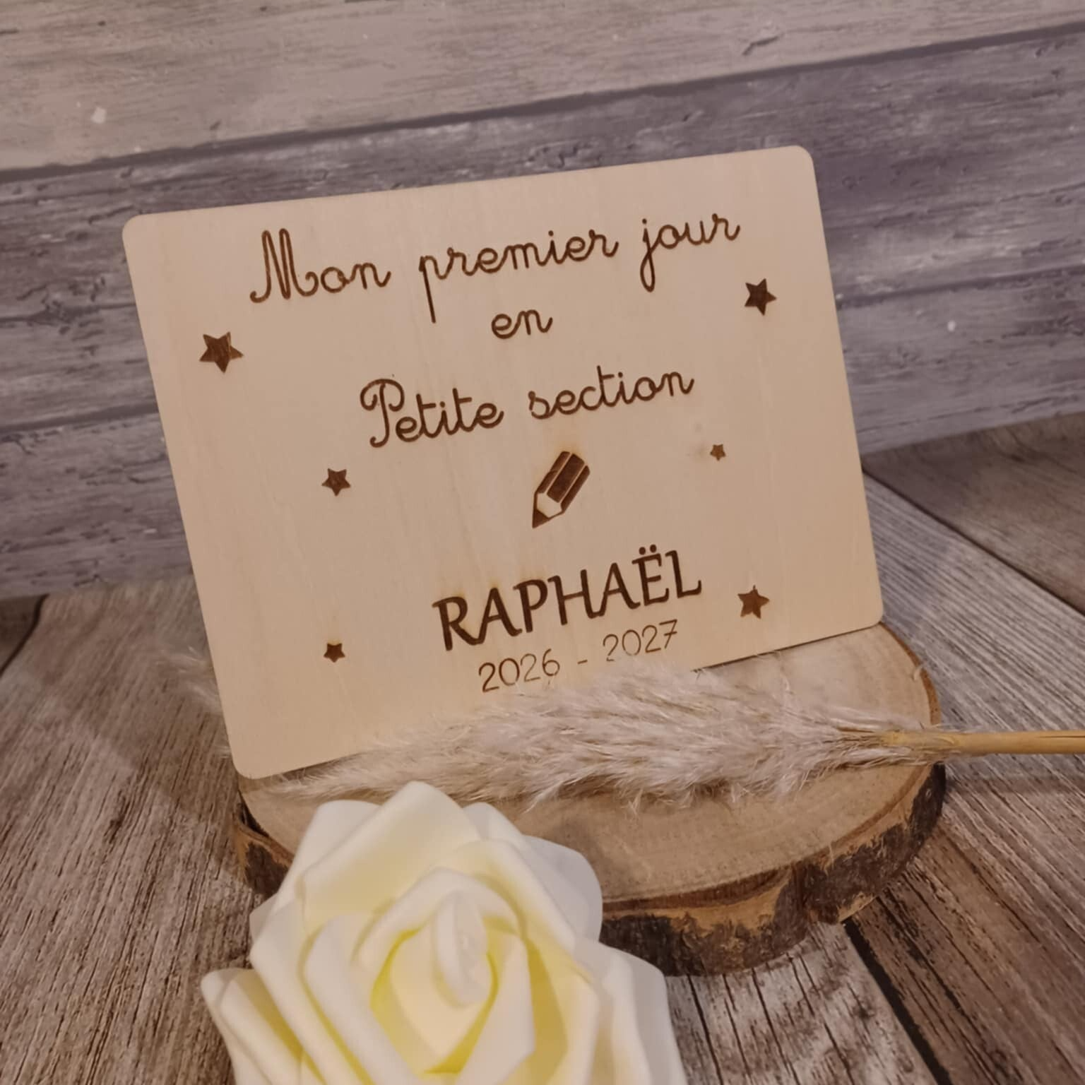 Pancarte rentrée scolaire - Modèle classique