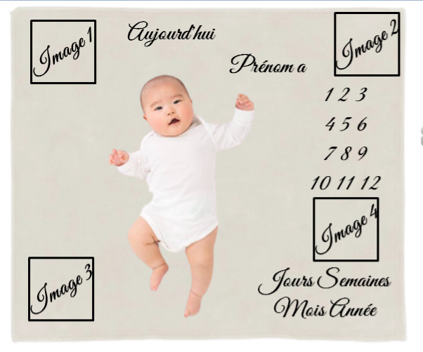 Couverture étape personnalisée - Modèle 100% personnalisable selon vos souhaits
