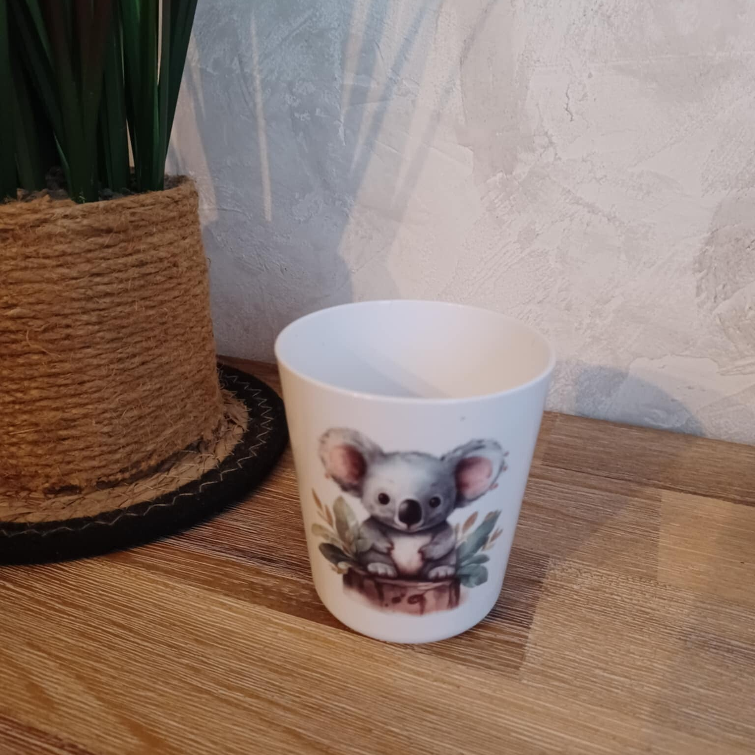 Gobelet polymère personnalisé - Modèle koala sur souche