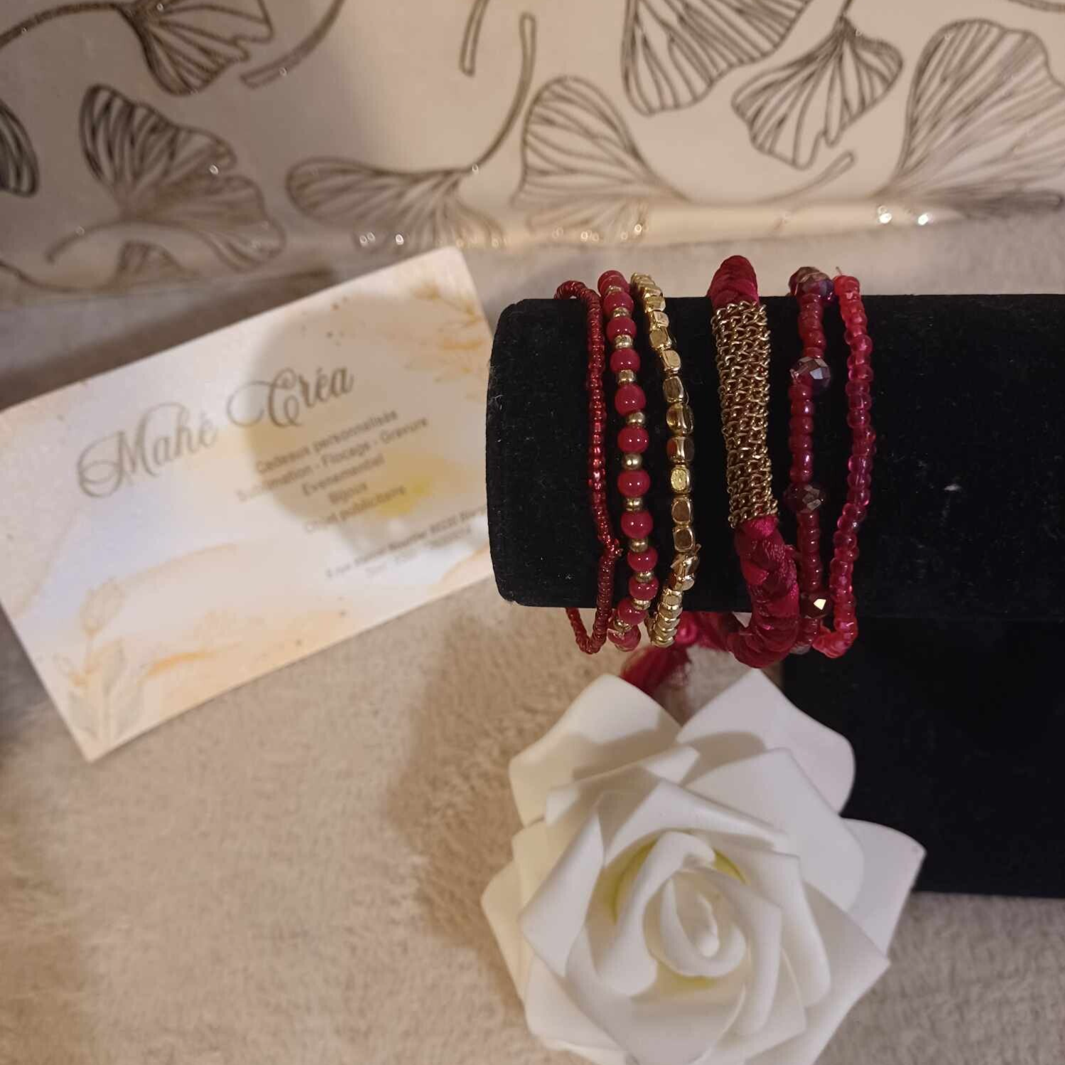 Ensemble de bracelet - Modèle doré et rose