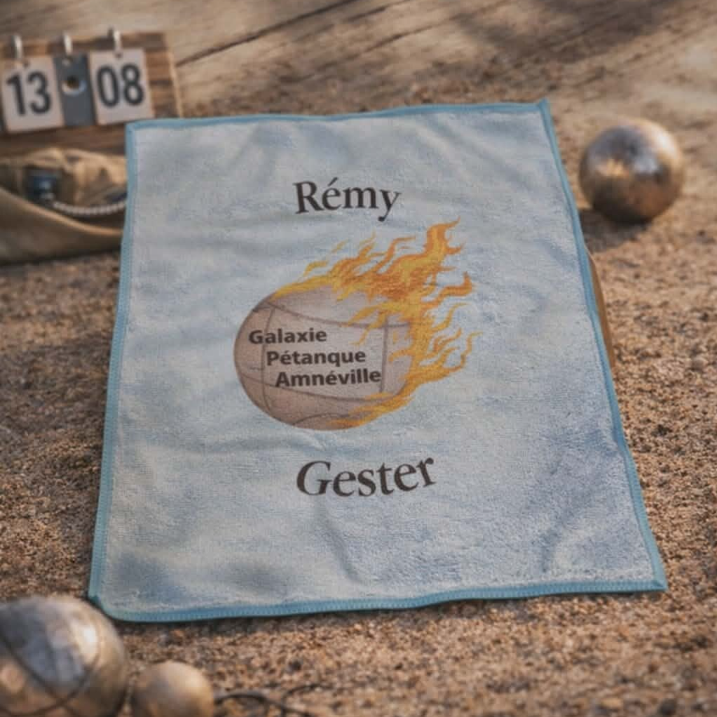 Chiffon personnalisé - Modèle logo