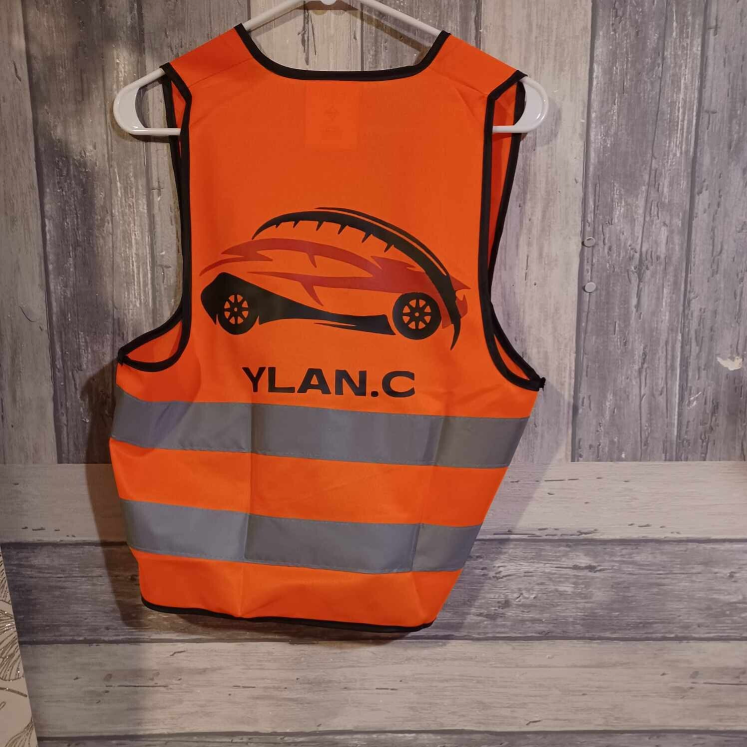Gilet de sécurité personnalisé - Modèle voiture