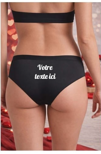 Culotte personnalisée - Modèle 100% personnalisable selon vos souhaits