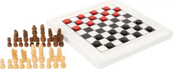 Jeu de plateau échecs et dames