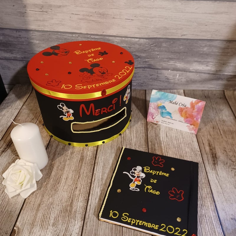 Thème Mickey - Noir/Rouge/Jaune