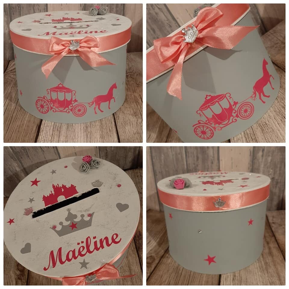 Thème princesse - Gris/Blanc/Rose