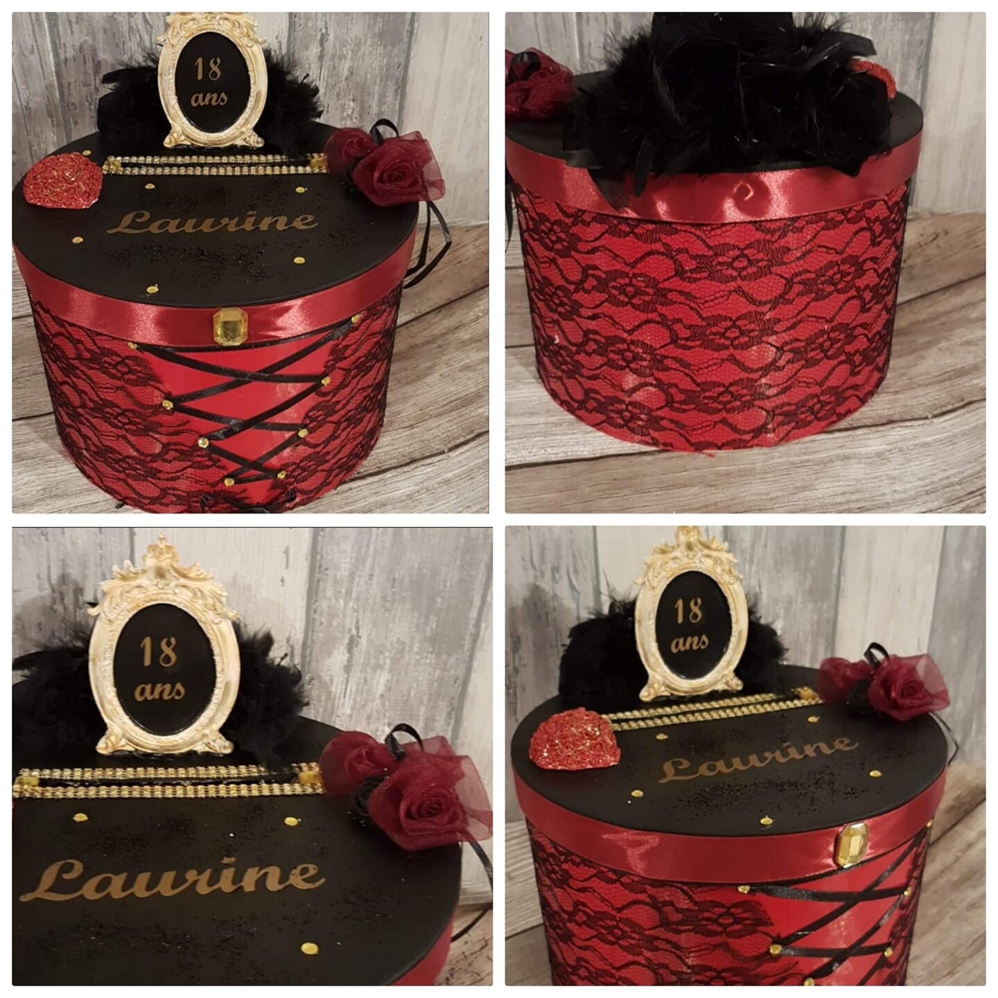 Thème mode - Noir/Rouge/Doré