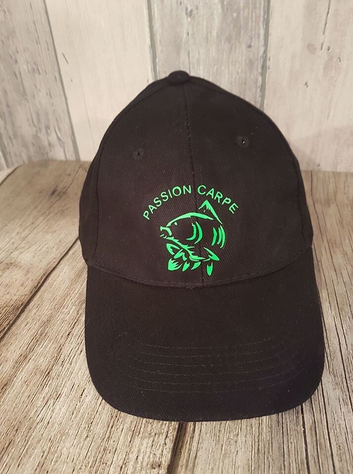 Casquette adulte couleur personnalisée - Modèle carpe