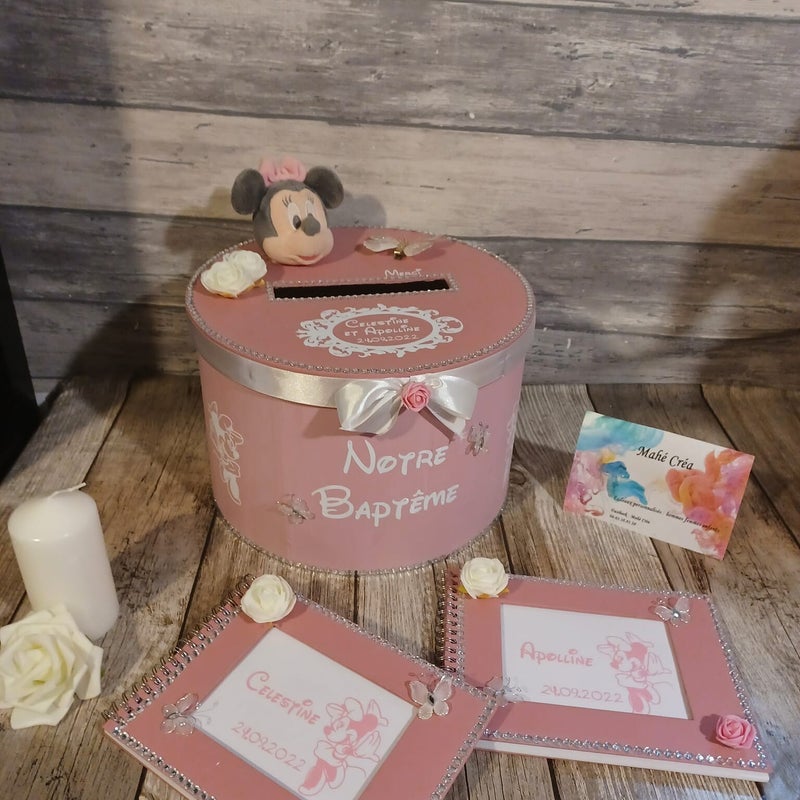 Thème Minnie - Rose/Blanc